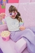 Conjunto Infantil de Blusão Boxy e Calça Wide Leg em Moletom C/ Pelúcia - Kukiê - 71555 na internet