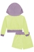 Imagem do Conjunto Infantil de Blusão Boxy e Shorts em Moletom- Kukie -71628