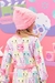 Gorro Pêlo Carneirinho Rosa Neon Orelhinha- Kukie (Ref. 71801) - Looks Babilice