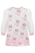 Imagem do Vestido Infantil Branco Manga Longas Sobreposta com Tule - Kukie (Ref. 71863)