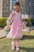 Vestido Infantil Manga Manga Tule Poá Punho Elástico - Kukie - 72013 na internet