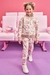 Conjunto Infantil Flanelado Estampado Ziper - Detalhe Gola/ Barra- Kukie- (Ref. 72228) - comprar online