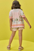 Trijunto Infantil cropped +Kinomo e Short Estampado - Infanti - 74008 na internet