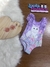 Maio Infantil Lilás Alças Babado - Infanti - 74160