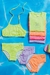 Biquíni Infantil Amarelo com Top Proteção UV50 - Kukie 74403 - Looks Babilice