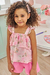 Conjunto de Bata em Chiffon com Shorts e Sarja Daryl com Elastano 74810 Infanti - Looks Babilice