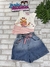 Conjunto Infantil Cropped sem Mangas e Short Jeans - Mon Sucré 8026152 - comprar online