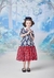 Vestido Infantil Estampas Maçãs Branca de Neve - Animê N3979 na internet