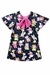 Vestido Infantil em Malha Power Estampa e Laço- Kukiê 81034 na internet