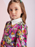 Vestido Infantil Manga Longa Estampa Personagens- Momi- (Ref.H4948) - comprar online