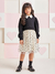 Vestido Infantil Manga Longa Moleton - Tule - Momi na internet
