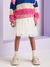 Saia Tule Infantil com Short/Saia - Momi- (Ref. H4925)