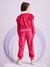 Conjunto Infantil em Plush Blusa Manga Longa Babado nos Ombros e Calça Cós Elástico - Momi- H5375 - Looks Babilice