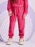 Conjunto Infantil em Plush Blusa Manga Longa Babado nos Ombros e Calça Cós Elástico - Momi- H5375 - loja online