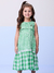 Vestido Infantil Verde Xadrez - Momi - J5908 - comprar online