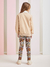 Conjunto Infantil Calça Estampada - Blusa Bolsinha 3D Pompom - Momi - Looks Babilice