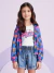 Jaqueta Infantil Corta Vento Tecido Estampado- Momi -H5020 na internet