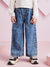 Imagem do Calça Jeans Infantil Menina com Cós de Elástico - Momi (Ref. H4940)