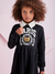Vestido Infantil Paris Preto Manga Longa - Momi- (Ref.H5355) na internet