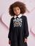 Vestido Infantil Paris Preto Manga Longa - Momi- (Ref.H5355) - loja online