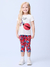 Imagem do Conjunto Infantil Blusa Estampa 3D e Legging Estampado- MOMI J6099