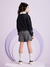 Conjunto Infantil Blusa Manga Longa e Saia (Short Interno)- Momi- H5397 na internet