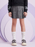 Conjunto Infantil Blusa Manga Longa e Saia (Short Interno)- Momi- H5397 - Looks Babilice