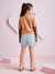 Blusa Infantil Nude Mangas Conectadas Estampa Frontal - Momi (Ref. H5342) - comprar online