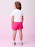 Imagem do Conjunto Infantil Blusa com Aplique Strass e Short Lação - MOMI- J6103