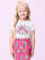 Conjunto Infantil Blusa Manga Curta e Short Saia - MOMI- J6071 na internet