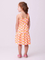Vestido Infantil de Ondas e Babados- Momi - J5885 na internet