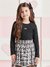 Conjunto Infantil Xadrezinho Saia Short - Tule- Blusa Canelada - Momi na internet