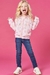Jaqueta Infantil Estampada em Nylon - Kukie - comprar online