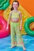 Biquíni Infantil Amarelo com Top Proteção UV50 - Kukie 74403 - comprar online