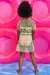 Biquíni Infantil em Malha com Proteção UV 50+ e Saída de Praia em Tule - Kukie - 74407 - Looks Babilice