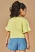 Blusa Infantil Boxy em Meia Malha Verde - Kukie - 77176 na internet