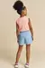 Blusa Infantil Rosa Cropped em Soft Line - Kukiê73897 - comprar online