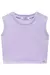 Blusa Infantil Lilás Cropped em Soft Line - Kukiê73897 - comprar online