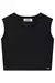 Blusa Infantil Preto Cropped em Soft Line - Kukiê73897 na internet