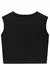 Blusa Infantil Preto Cropped em Soft Line - Kukiê73897 - comprar online