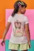 Blusa Infantil Malha Mangas Curta - Kukiê 74388 - Looks Babilice