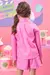 Camisa Infantil Rosa Couro Ecológico - Kukie - 70755 na internet