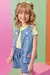 Colete Infantil Jeans Desfiado - Kukie 74176 - comprar online