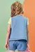 Colete Infantil Jeans Desfiado - Kukie 74176 - loja online