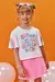 Conjunto Infantil de Blusa Boxy Over em Malha Power e Short Saia em Jacquard Marina - Infanti - 77247 - loja online