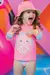 Conjunto Infantil de Blusa Calcinha e Chapéu em Malha com Proteção UV 50+ Kukiê 75553 - comprar online