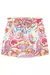 Imagem do Conjunto Infantil de Blusa em Canelado Mauí e Saia em Sarja Ônix com Elastano (com Shorts Embutido) - Kukiê 78510