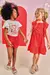 Conjunto Infantil de Blusa em Cotton e Shorts em Crepe- Kukie - 76062 - Looks Babilice