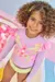 Conjunto de Cropped e Calcinha em Jacquard Catarina com Proteção UV 50+ - Kukie 78521 - comprar online