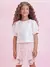 Conjunto Infantil Blusa e Saia com Tulê Bordado Minie Mouse (Short Embutido) Animê N3483 - loja online